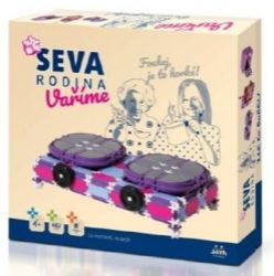Stavebnice SEVA - Rodina Vaříme 682 dílků Stavebnice SEVA - Rodina Vaříme 682 dílků