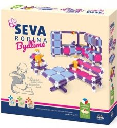 Stavebnice SEVA - Rodina Bydlíme 564 ks - Stavebnice Stavebnice SEVA - Rodina Bydlíme 564 ks