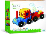 Stavebnice Blok Svět plast 146ks v krabici 36x34x7cm