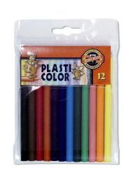 Koh-i-noor pastelky PLASTICOLOR 12 ks Koh-i-noor pastelky PLASTICOLOR 12 ks