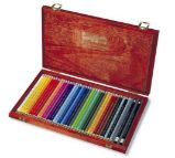 Koh-i-noor pastelky umělecké POLYCOLOR kreslířská sada 36 ks v dřevěné krabičce Koh-i-noor pastelky umělecké POLYCOLOR kreslířská sada 36 ks v dřevěné krabičce