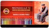 Koh-i-noor pastelky akvarelové umělecké MONDELUZ souprava 72 ks v plechové krabičce Koh-i-noor pastelky akvarelové umělecké MONDELUZ souprava 72 ks v plechové krabičce