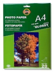 Koh-i-noor fotopapír A4 lesklý 150g 20 ks Koh-i-noor fotopapír A4 lesklý 150g 20 ks