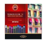 Koh-i-noor křídy (pastely) prašné umělcké 10 mm Toison D'or souprava 24 ks Koh-i-noor křídy (pastely) prašné umělcké 10 mm Toison D'or souprava 24 ks