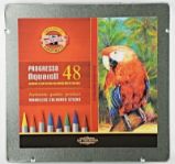 Koh-i-noor pastelky PROGRESSO akvarelové souprava 48 ks v plechové krabičce - Umělecké potřeby a sady Koh-i-noor pastelky PROGRESSO akvarelové souprava 48 ks v plechové krabičce