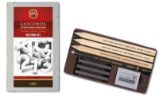 Koh-i-noor kreslířská umělecká souprava GIOCONDA pro skicování 8 ks v plechové krabičce - Kreativní sady a materiály Koh-i-noor kreslířská umělecká souprava GIOCONDA pro skicování 8 ks v plechové krabičce