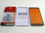 Koh-i-noor tužky grafitové souprava 12 ks v plechové krabičce Koh-i-noor tužky grafitové souprava 12 ks v plechové krabičce
