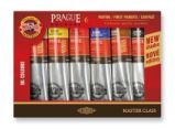 Koh-i-noor barvy olejové PRAHA souprava 6 x 40 ml - Barvy a tuše Koh-i-noor barvy olejové PRAHA souprava 6 x 40 ml