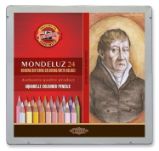 Koh-i-noor souprava akvarelových pastelek MONDELUZ - Portrét 24 ks v dřevěné krabičce - Pastelky Koh-i-noor souprava akvarelových pastelek MONDELUZ - Portrét 24 ks v dřevěné krabičce
