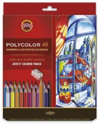 Koh-i-noor umělecké pastelky POLYCOLOR 48 ks Koh-i-noor umělecké pastelky POLYCOLOR 48 ks