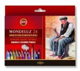 Koh-i-noor pastellky akvarelové umělecké MONDELUZ art souprava 24 ks - Kreativní sady a materiály Koh-i-noor pastellky akvarelové umělecké MONDELUZ art souprava 24 ks