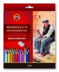 Koh-i-noor pastelky MONDELUZ akvarelové 48 ks v sadě - Pastelky Koh-i-noor pastelky MONDELUZ akvarelové 48 ks v sadě