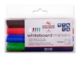 Koh-i-noor značkovače White Board sada 4ks - plochý hrot - Zvýrazňovače, popisovače Koh-i-noor značkovače White Board sada 4ks - plochý hrot