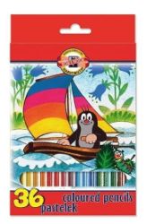 Koh-i-noor pastelky Krtek 36 ks, dlouhé Koh-i-noor pastelky Krtek 36 ks, dlouhé