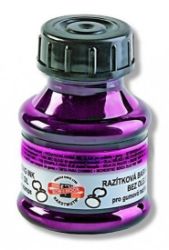 Koh-i-noor razítková barva 50 g fialová - Dětská razítka Koh-i-noor razítková barva 50 g fialová