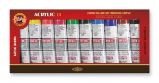Koh-i-noor barvy akrylové souprava 10 ks x 40 ml - Barvy a tuše Koh-i-noor barvy akrylové souprava 10 ks x 40 ml