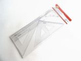 Koh-i-noor geometrická souprava velká 3ks transparenstní - Výtvarné potřeby Koh-i-noor geometrická souprava velká 3ks transparenstní