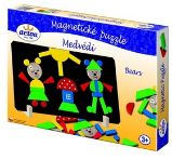 Magnetické puzzle Medvědi v krabici Magnetické puzzle Medvědi v krabici