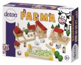 Farma stavebnice dřevo/100 ks - Stavebnice Stavebnice Farma
