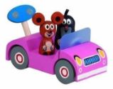 Auto Krtek na výletě dřevěné Auto Krtek na výletě dřevěné