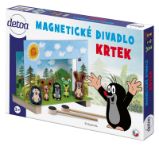 Magnetické divadlo Krtek s dřevěnými figurkami v krabici Magnetické divadlo Krtek s dřevěnými figurkami v krabici
