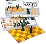 Šachy dřevěné - společenská hra společenská hra v krabici - Deskové hry Šachy dřevěné - společenská hra společenská hra v krabici