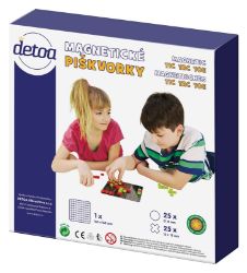 Magnetické piškvorky dřevo - společenská hra Magnetické piškvorky dřevo - společenská hra