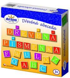 Dřevěná ABECEDA výuková Dřevěná ABECEDA výuková