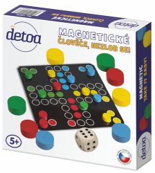 Člověče, nezlob se magnetické dřevo - společenská hra Člověče, nezlob se magnetické dřevo - společenská hra