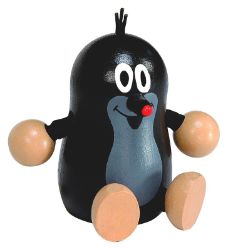 Krtek velký - Figurky a hrací sety Krtek velký dřevo figurka 6cm v sáčku