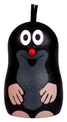 Dřevěný magnet Krtek smějící se