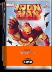 Iron man 01 - 4 DVD pack - Warren Ellis - Pohádky a rodinné filmy Iron man 01 - 4 DVD pack