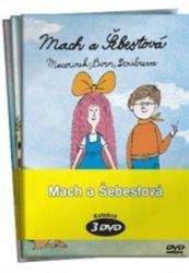 Mach a Šebestová - kolekce 3 DVD - Pohádky a rodinné filmy Mach a Šebestová - kolekce 3 DVD