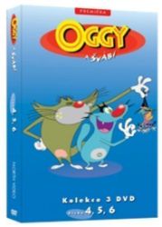 Oggy a švábi 4 - 6 / kolekce 3 DVD Oggy a švábi 4 - 6 / kolekce 3 DVD