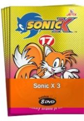 Sonic X 3 - kolekce 8 DVD Sonic X 3 - kolekce 8 DVD