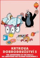 Krtkova dobrodružství 5. - DVD - Zdeněk Miler - Pohádky a rodinné filmy Krtkova dobrodružství 5. - DVD