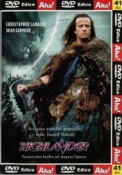 Highlander - DVD pošeta Highlander - DVD pošeta