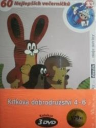 Krtkova dobrodružství 4-6 - 3 DVD (pošetka) Krtkova dobrodružství 4-6 - 3 DVD (pošetka)