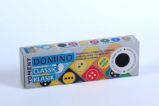 Domino YOMENY KLASIK - černý kámen, černý puntík-bílý podklad - Společenské hry Domino YOMENY KLASIK - černý kámen, černý puntík-bílý podklad