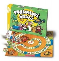 Společenská hra - Pohádkové hraní Večerníček