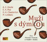 CD Muži s dýmkou (Čte Miroslav Moravec a Vladimír Brabec) - audiokniha - kolektiv autorů,Edgar Allan Poe,Arthur Conan Doyle,Maurice Leblanc,Gilbert Keith Chesterton - Audioknihy - detektivky a napětí CD Muži s dýmkou