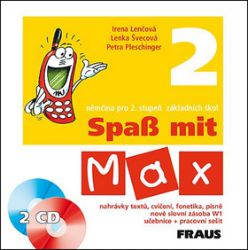 Spaß mit Max 2 - CD /2ks/ - kolektiv autorů - Němčina na CD a DVD Spaß mit Max 2 - CD /2ks/