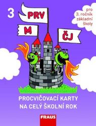 Procvičovací karty na celý školní rok 3 - ČJ, M, Prvouka Procvičovací karty na celý školní rok 3 - ČJ, M, Prvouka