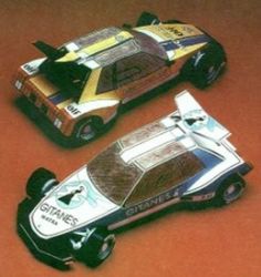 Matra P29 - Sportovní prototyp 1:24/papírový model - Vystřihovánky pro děti Matra P29 - Sportovní prototyp 1:24/papírový model
