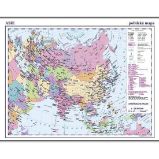 Asie - příruční politická mapa A3/1: 35 mil. Asie - příruční politická mapa A3/1: 35 mil.