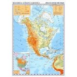 Severní a střední Amerika - příruční obecně zeměpisná mapa A3/1:35 mil. Severní a střední Amerika - příruční obecně zeměpisná mapa A3/1:35 mil.