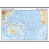 Austrálie a Oceánie - školní nástěnná zeměpisná mapa 1:13 mil./136x96 cm - Mapy a průvodci Austrálie a Oceánie - školní nástěnná zeměpisná mapa 1:13 mil./136x96 cm