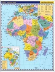 Afrika - příruční politická mapa A3/1:33 mil. - Školní atlasy a mapy Afrika - příruční politická mapa A3/1:33 mil.