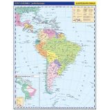 Jižní Amerika - příruční politická mapa, A3/1: 33 mil. Jižní Amerika - příruční politická mapa, A3/1: 33 mil.
