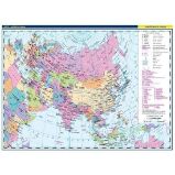 Asie - školní nástěnná politická mapa 1:10 mil./136x96 cm Asie - školní nástěnná politická mapa 1:10 mil./136x96 cm